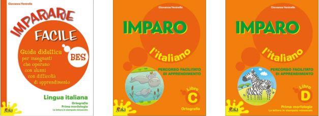 Guida “IMPARARE FACILE - ITALIANO Ortografia, Prima morfologia - La lettura in stampato minuscolo”